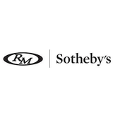 Logo mit Text: "RM" im ovalen Kreis und "Sotheby's" daneben in schwarzer Schrift auf weißem Hintergrund.